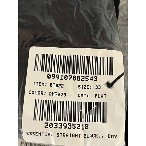 J Crew Essential Straight Jean in All Day Stretch Womens 33 Black Denim Jeans - Picture 9 of 9